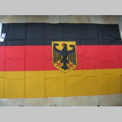 Nemecká vlajka so znakom cca. 160x87cm